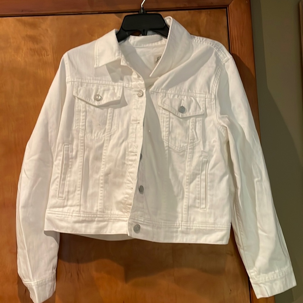 JCrew white jacket with tags